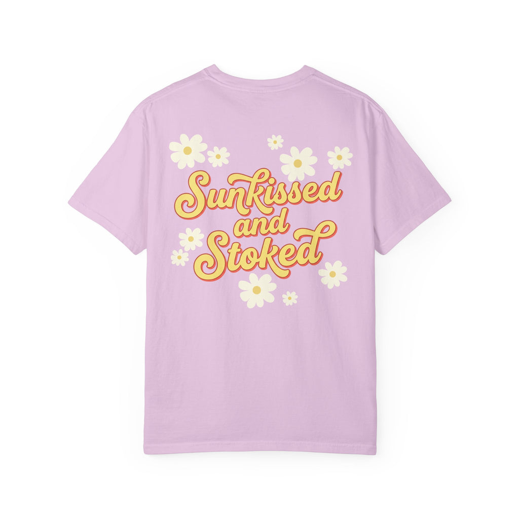 Sunkissed and Stoked T-Shirt — Retro Beach Vibes Summer Tee