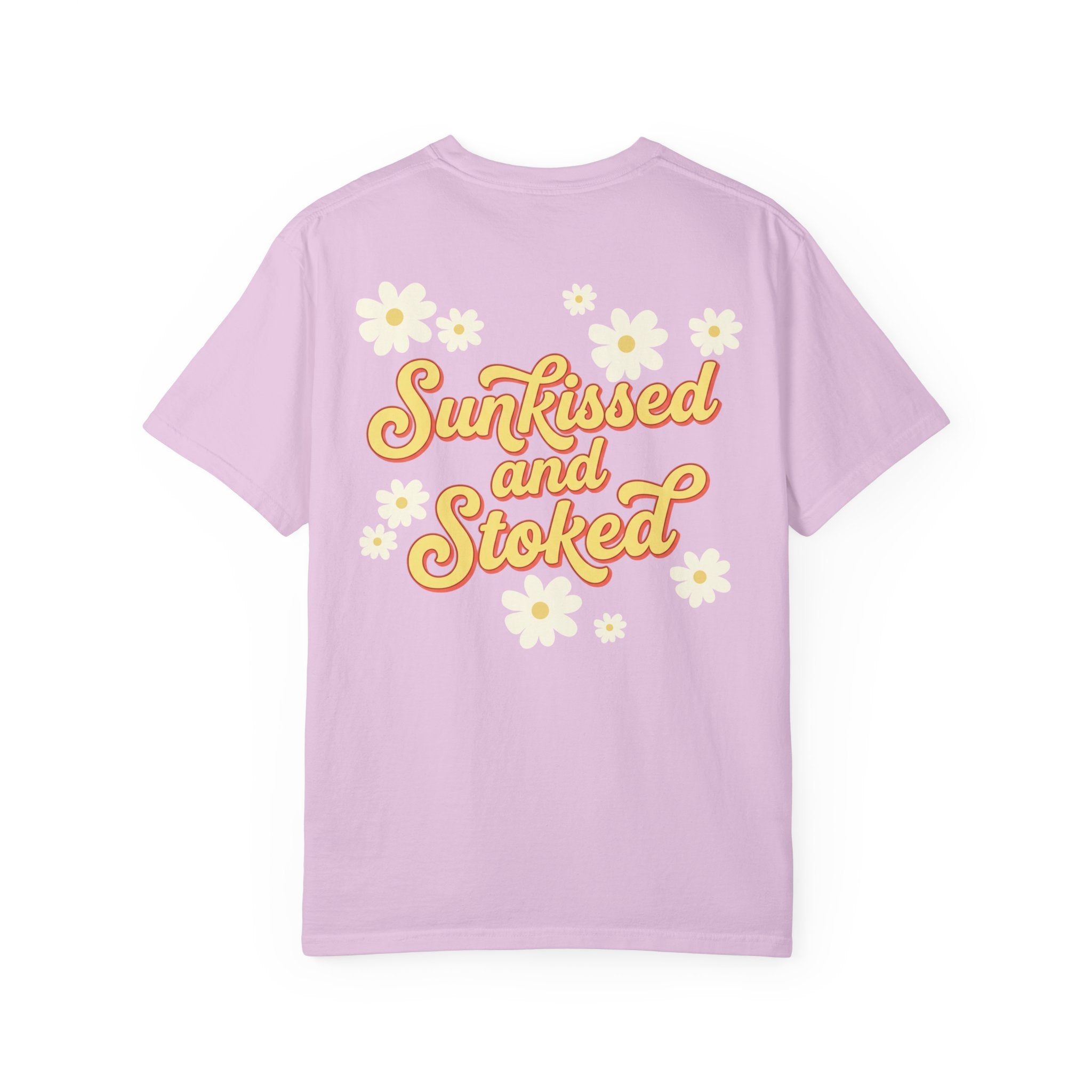 Sunkissed and Stoked T-Shirt — Retro Beach Vibes Summer Tee