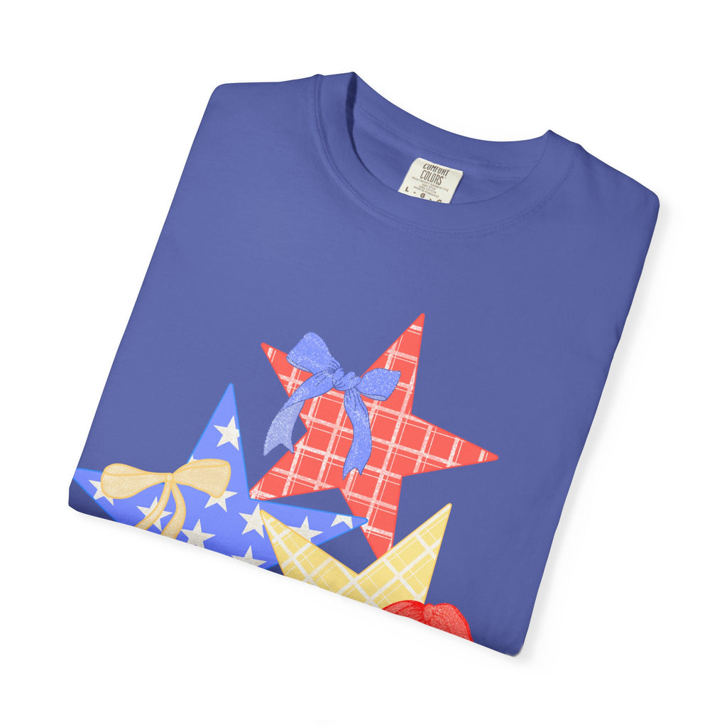 Patriotic Star Bow T-Shirt