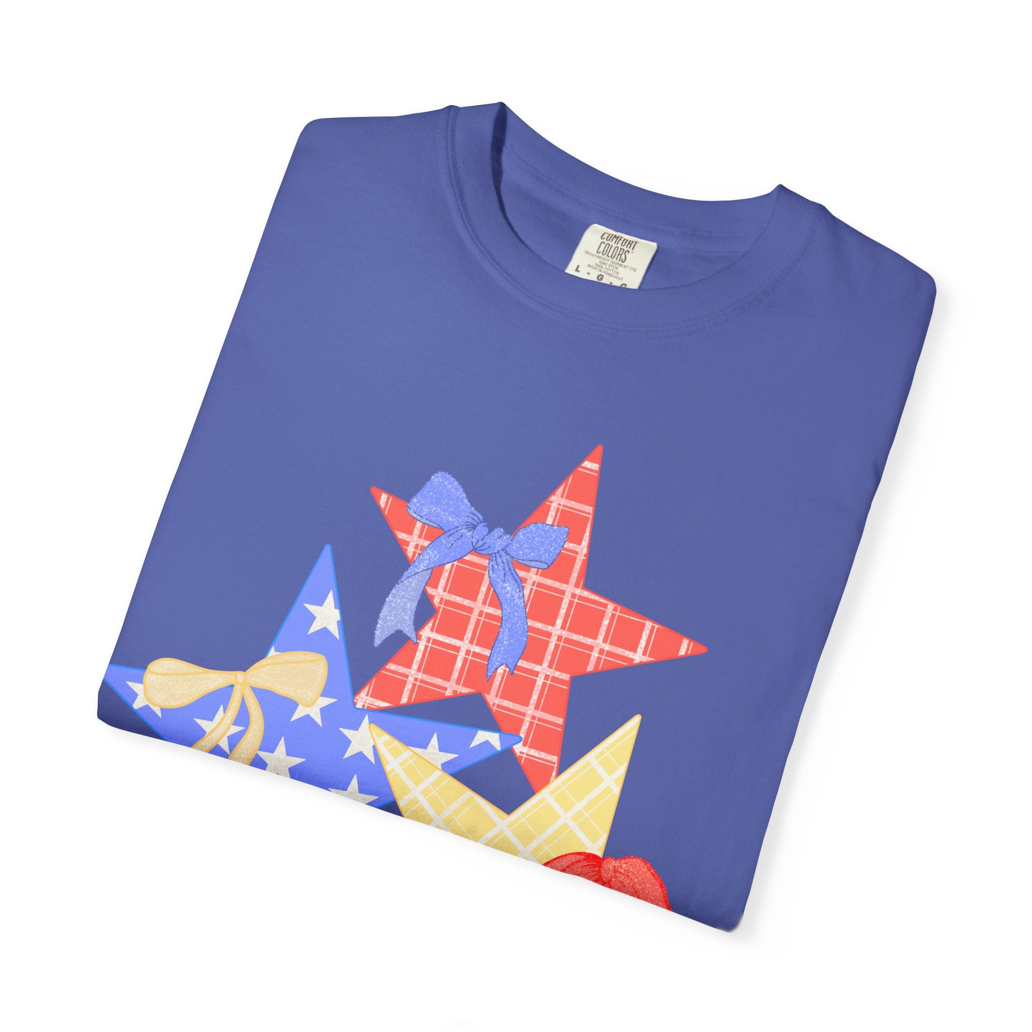 Patriotic Star Bow T-Shirt