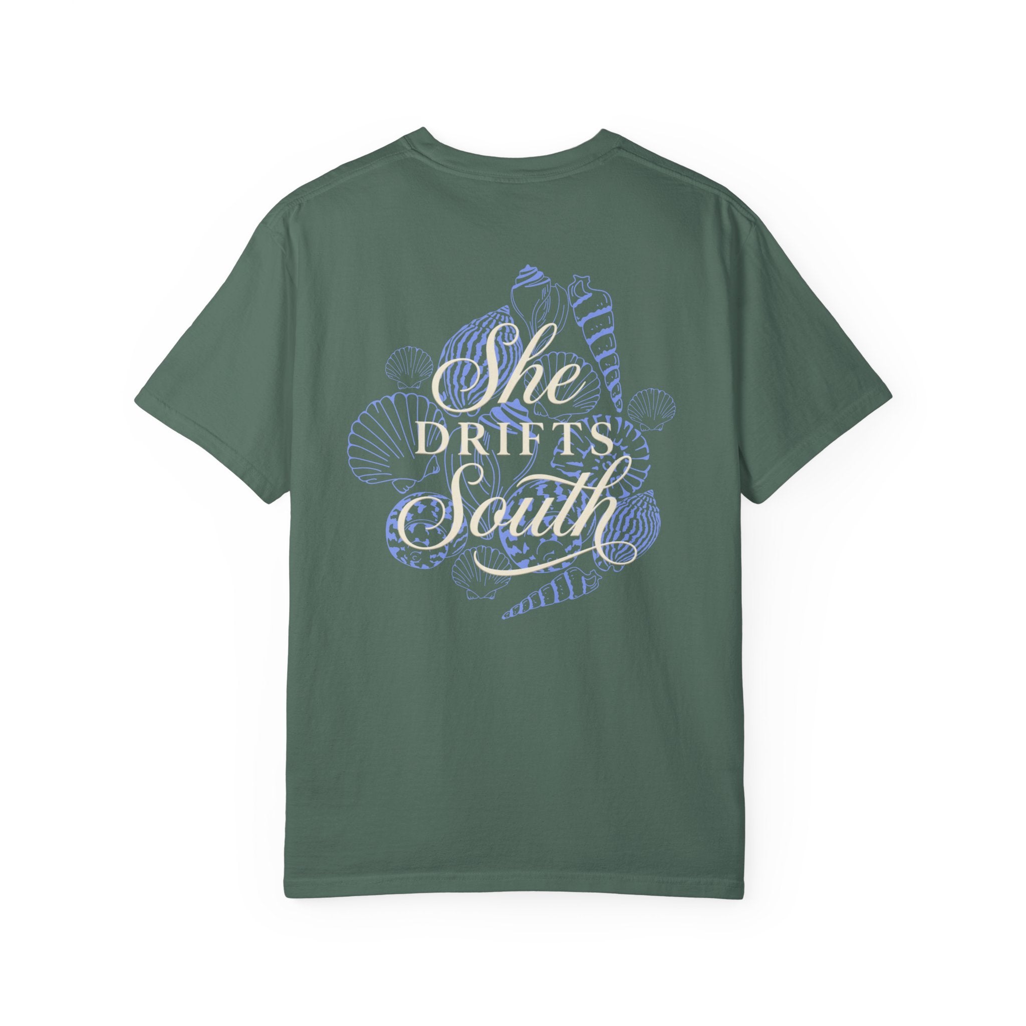"She Drifts South" Pastel Nautical Tee - T-shirt