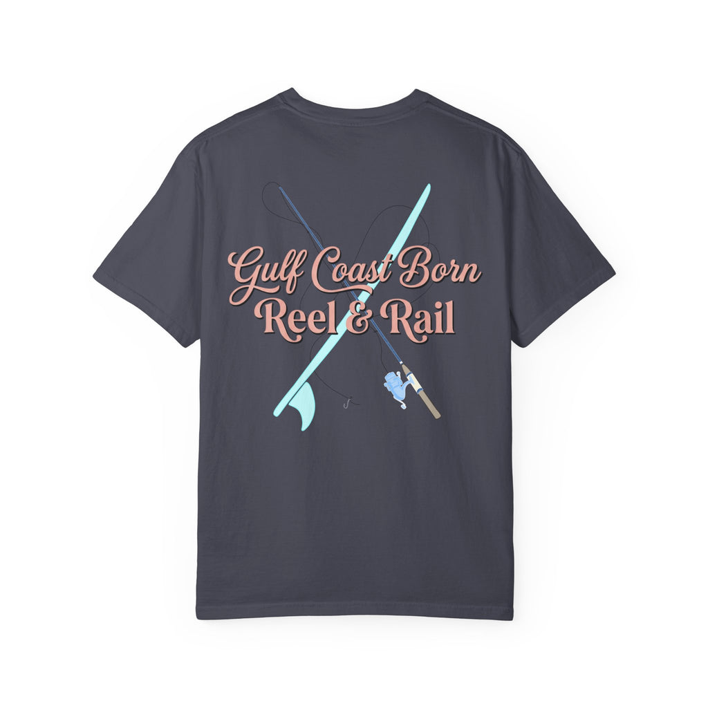 Gulf Coast Born Reel & Rail T-Shirt