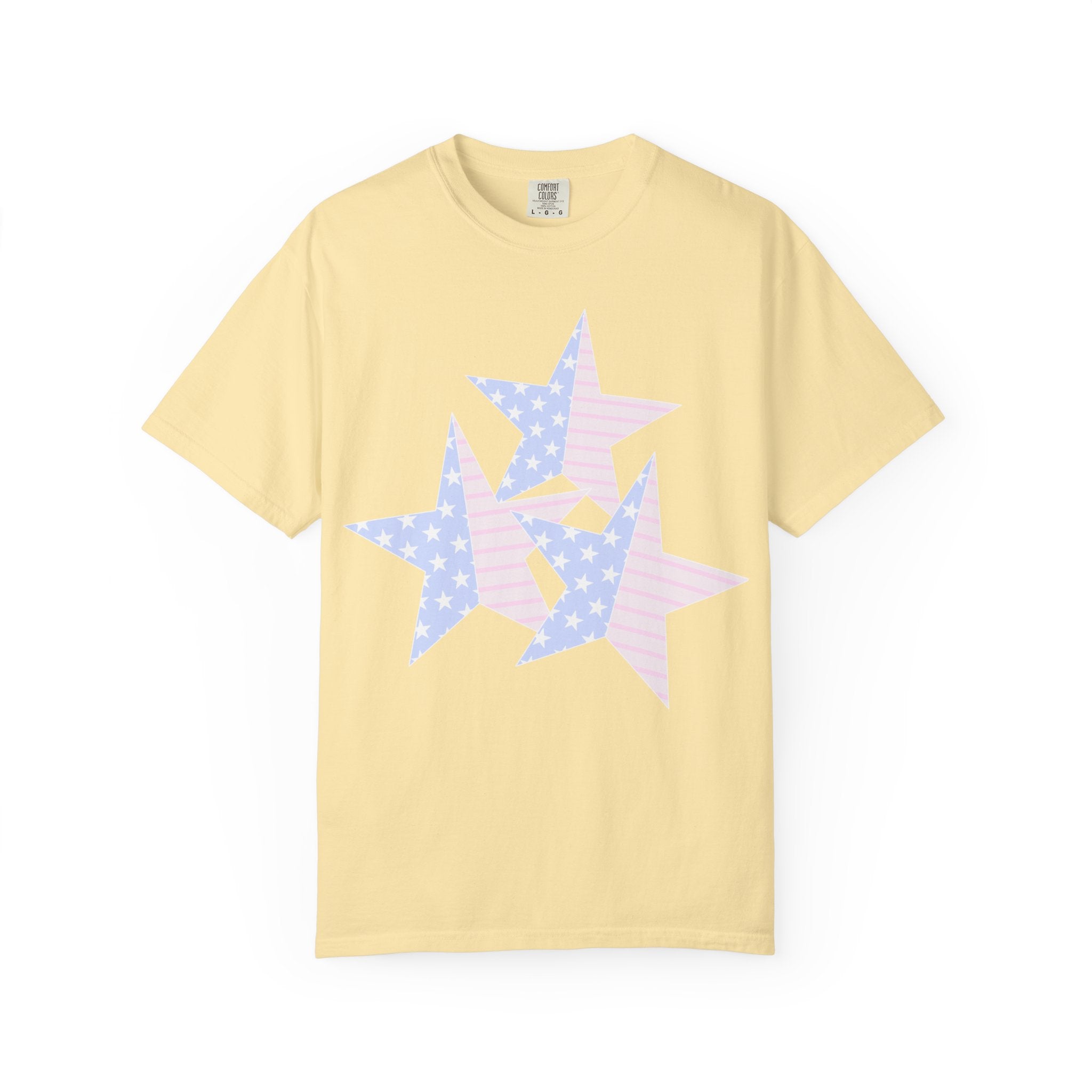 American Flag Star Graphic T-Shirt