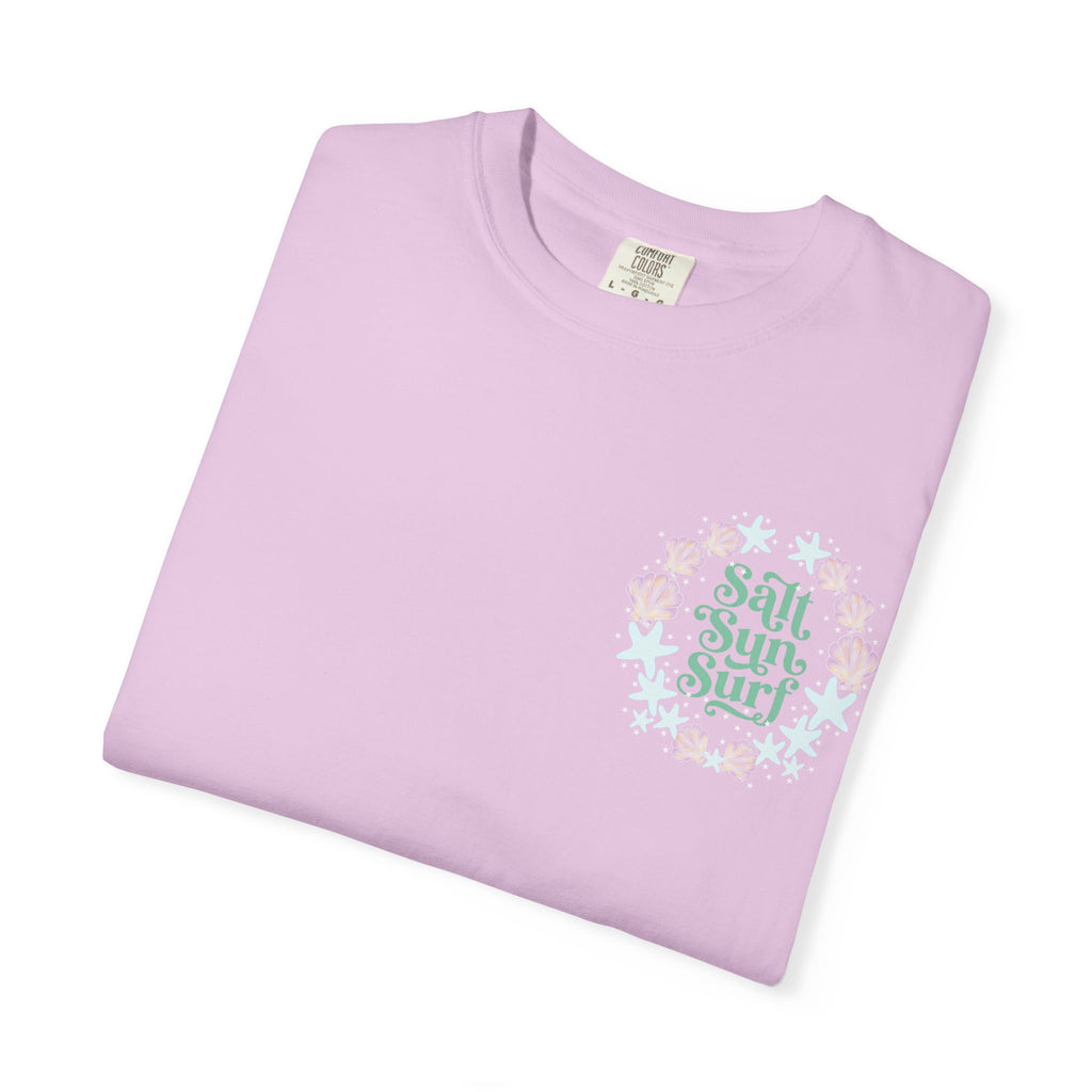 Surf Vibes T-Shirt — "Salt Sun Surf" Retro Beach Graphic Tee