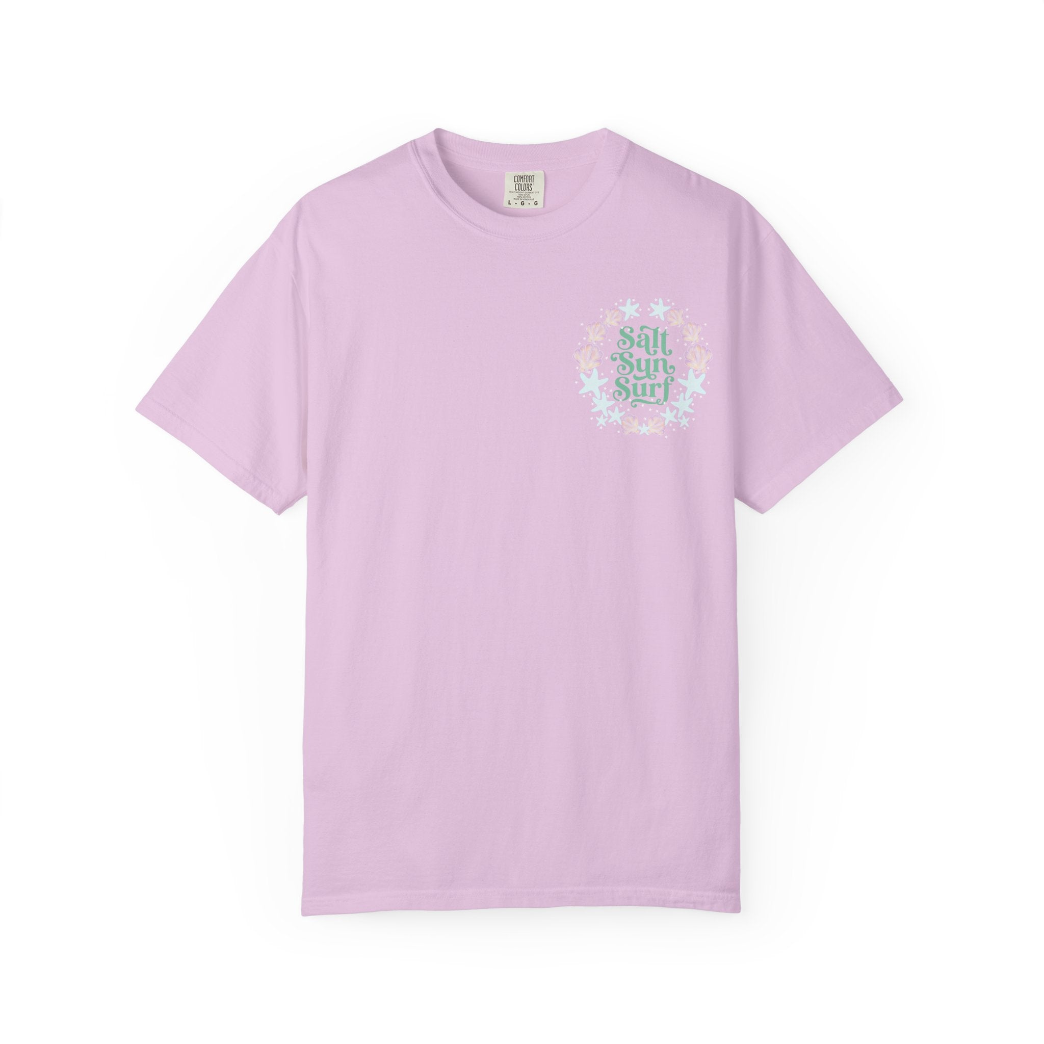 Surf Vibes T-Shirt — "Salt Sun Surf" Retro Beach Graphic Tee