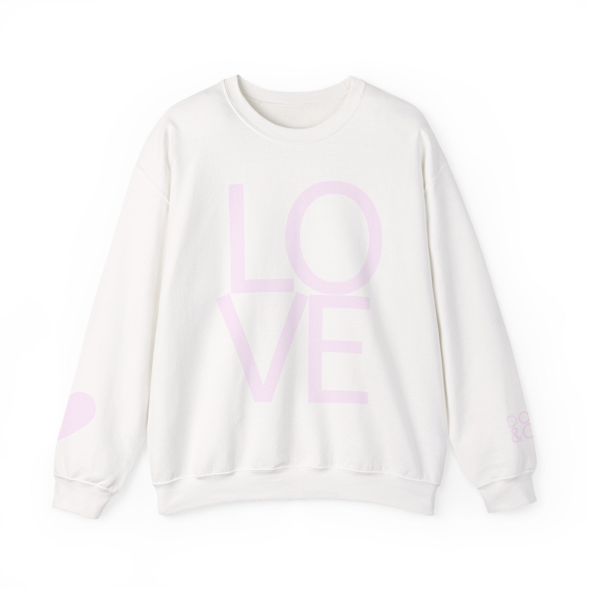 LOVE Heart Crewneck Sweatshirt
