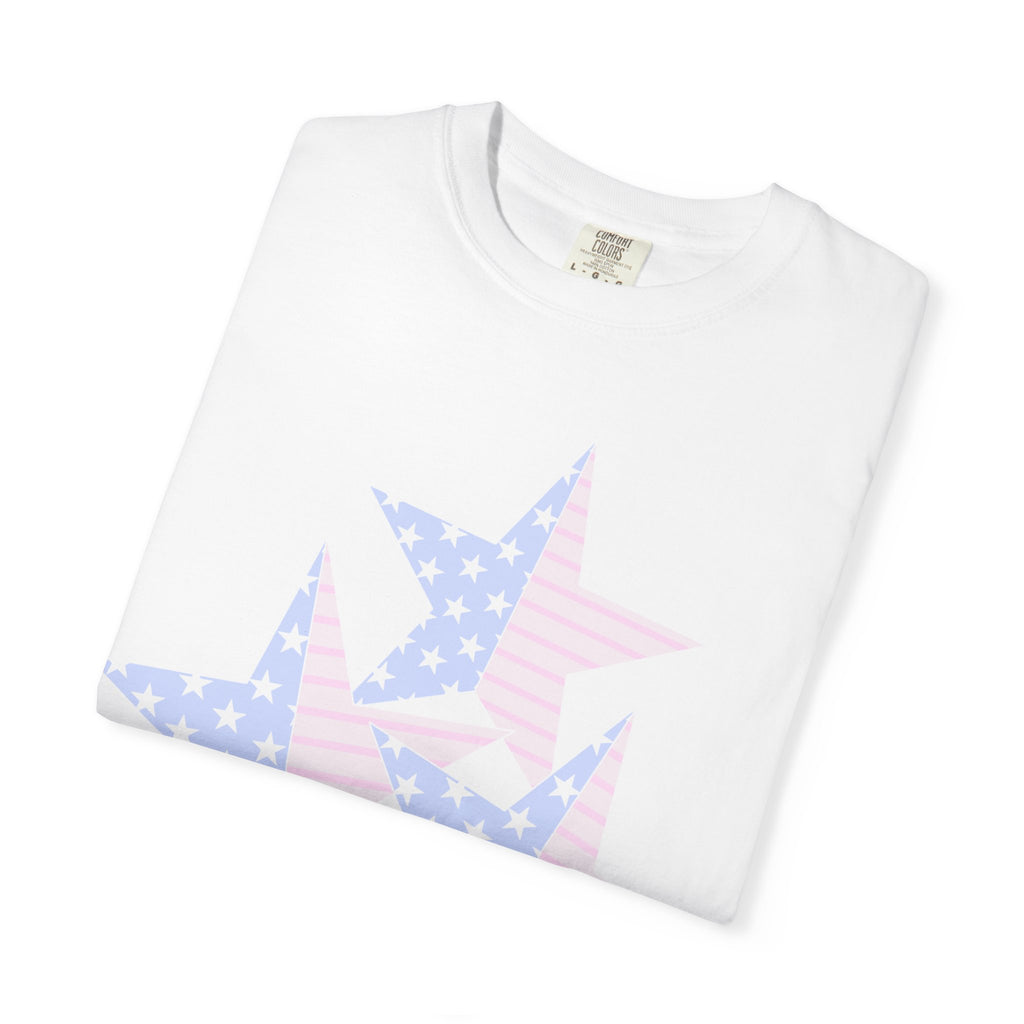 American Flag Star Graphic T-Shirt