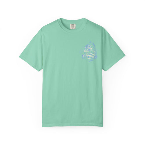 "She Drifts South" Pastel Nautical Tee - T-shirt