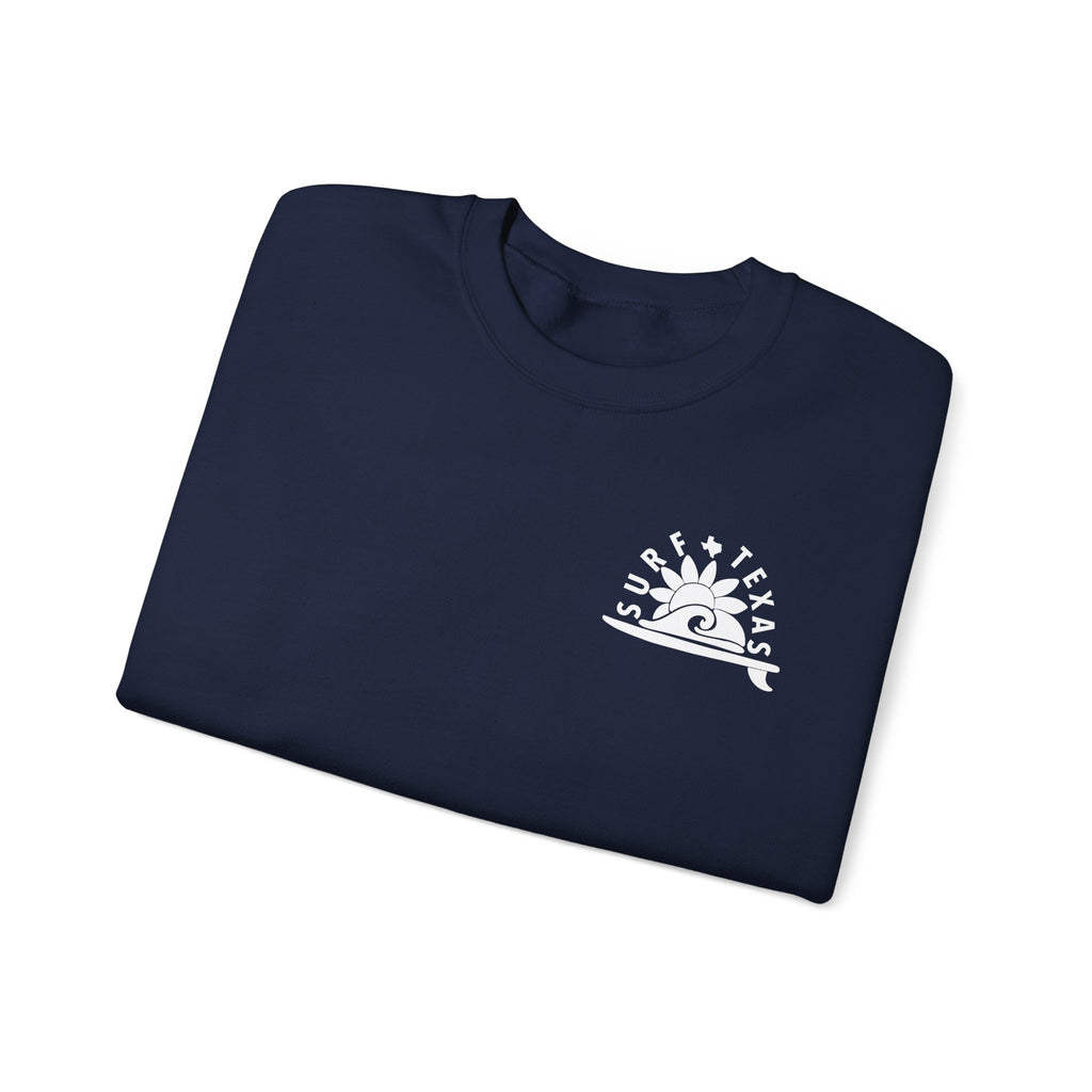 Sunkissed Texas Surf Club Crewneck Sweatshirt