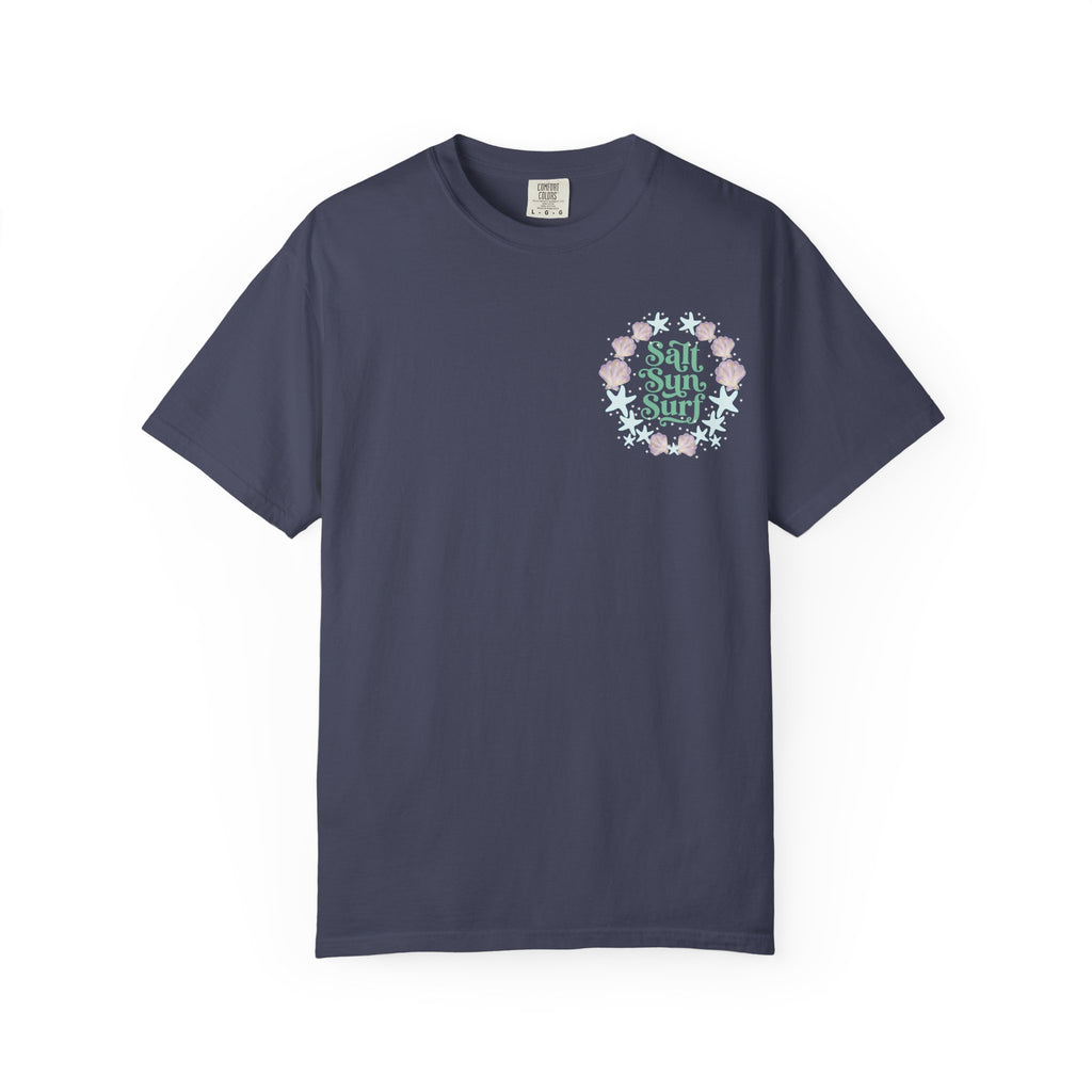 Surf Vibes T-Shirt — "Salt Sun Surf" Retro Beach Graphic Tee