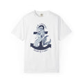 Mermaid & Anchor Graphic T-Shirt — "Soul of a Mermaid, Mouth of a Sailor"