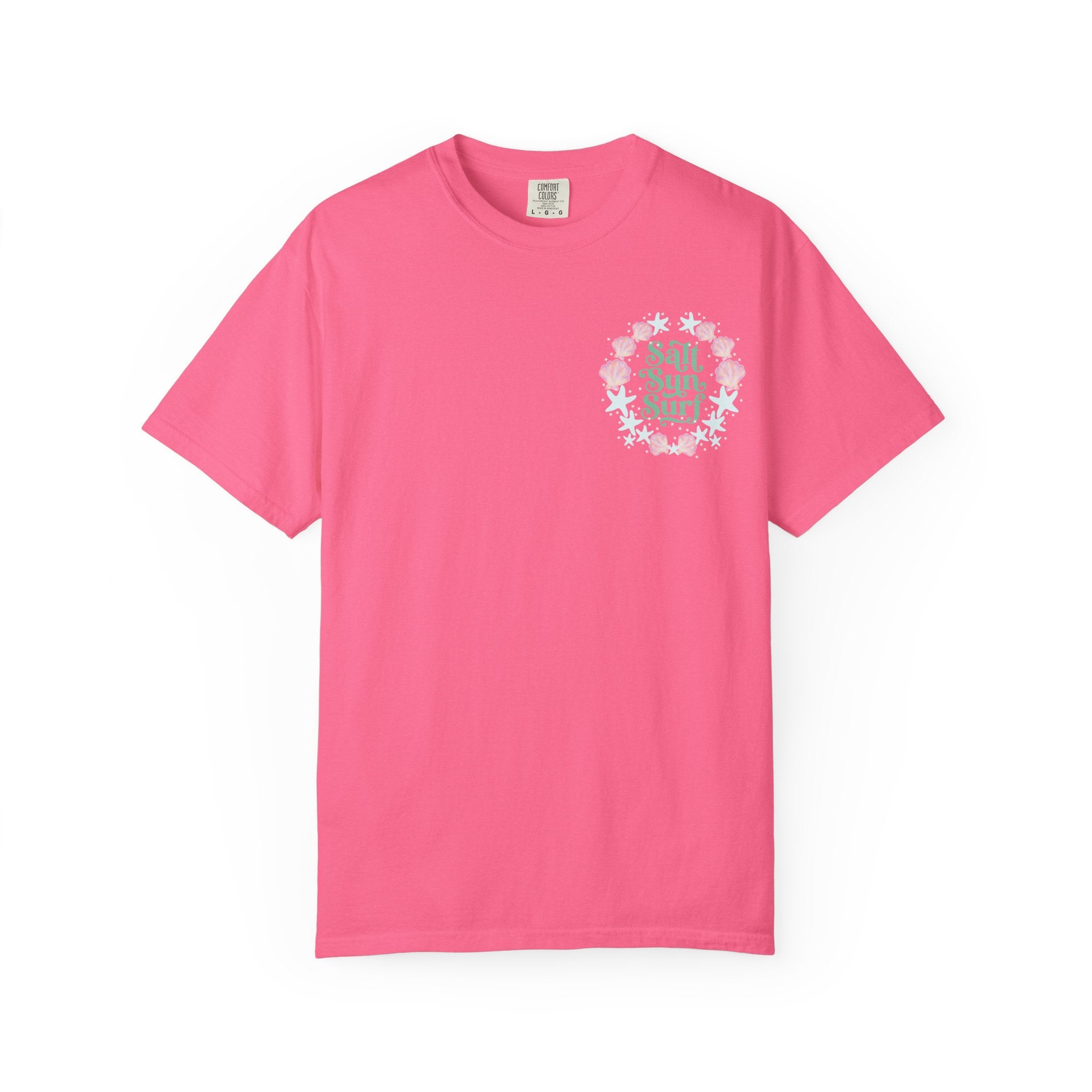 Surf Vibes T-Shirt — "Salt Sun Surf" Retro Beach Graphic Tee