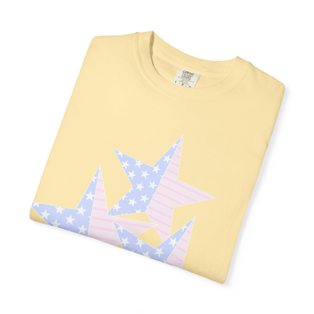 American Flag Star Graphic T-Shirt