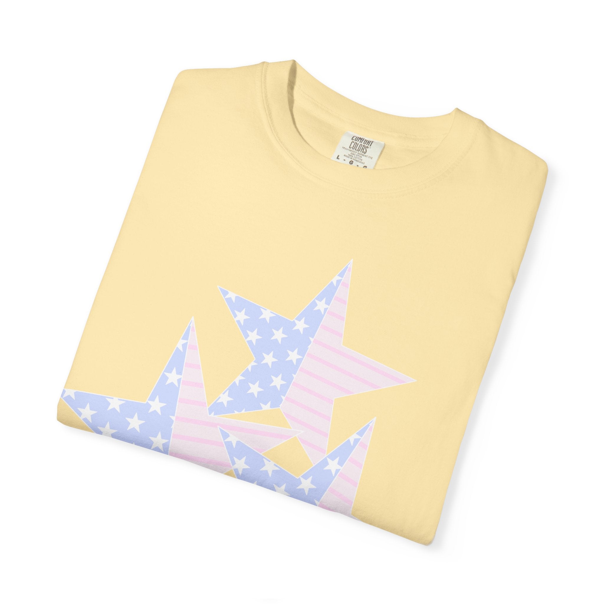 American Flag Star Graphic T-Shirt