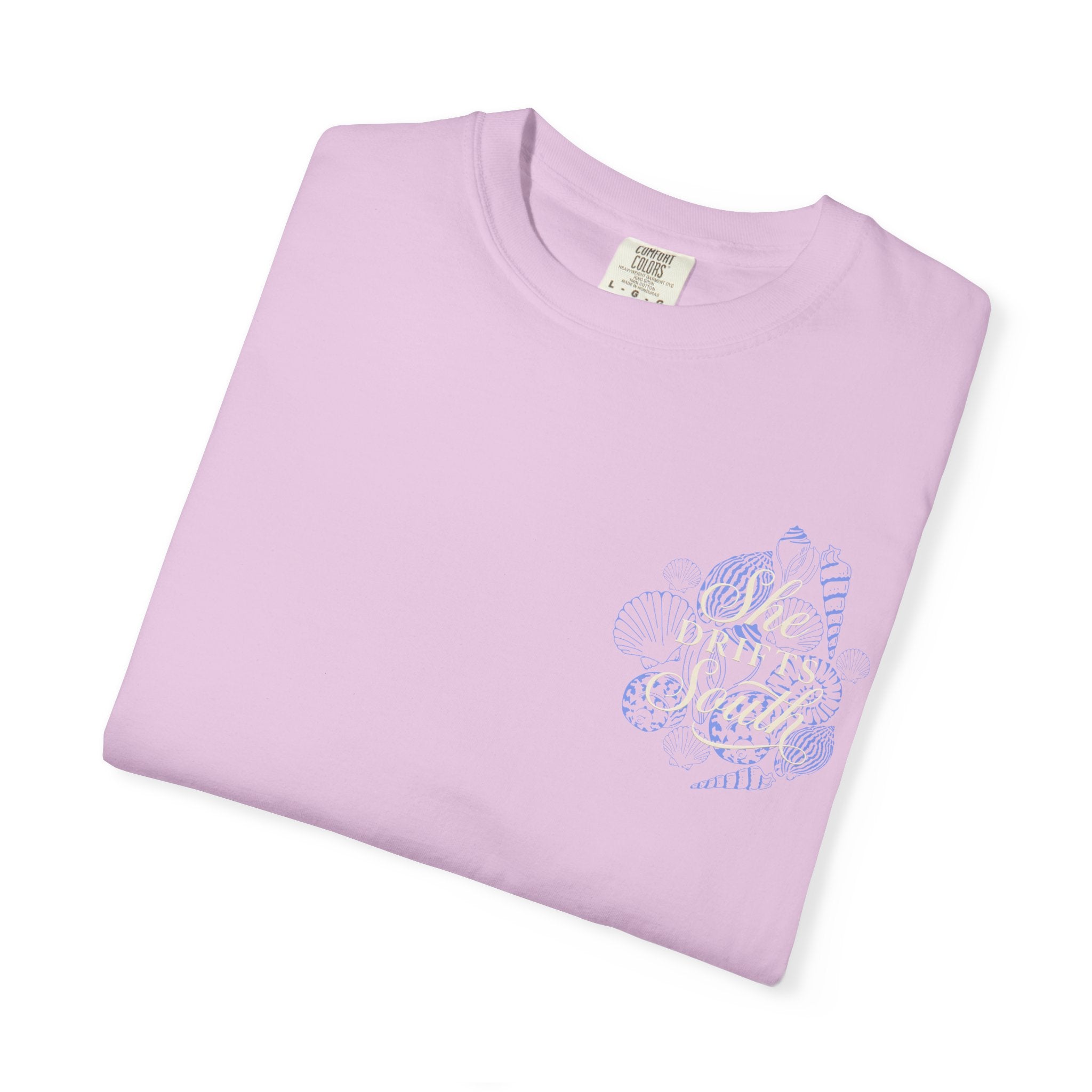 "She Drifts South" Pastel Nautical Tee - T-shirt