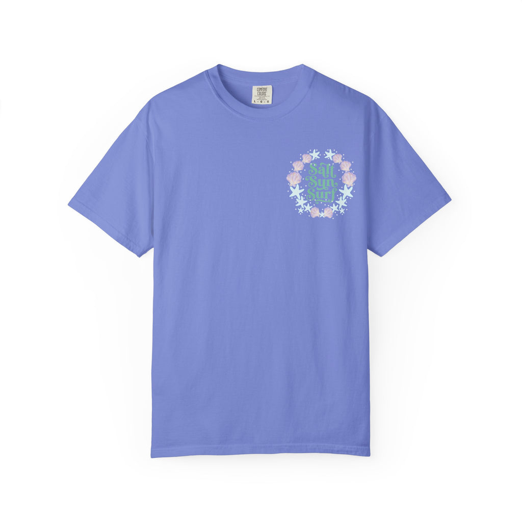 Surf Vibes T-Shirt — "Salt Sun Surf" Retro Beach Graphic Tee