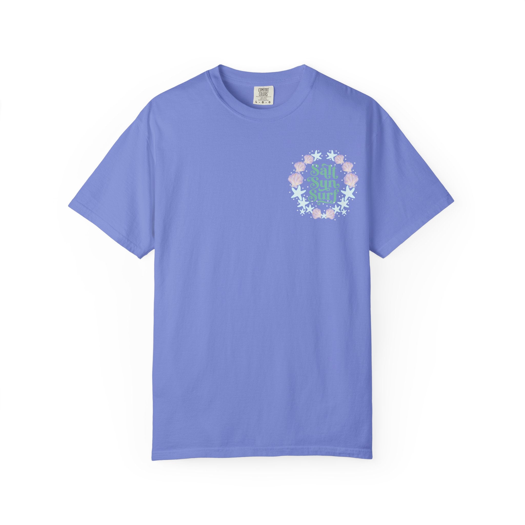 Surf Vibes T-Shirt — "Salt Sun Surf" Retro Beach Graphic Tee