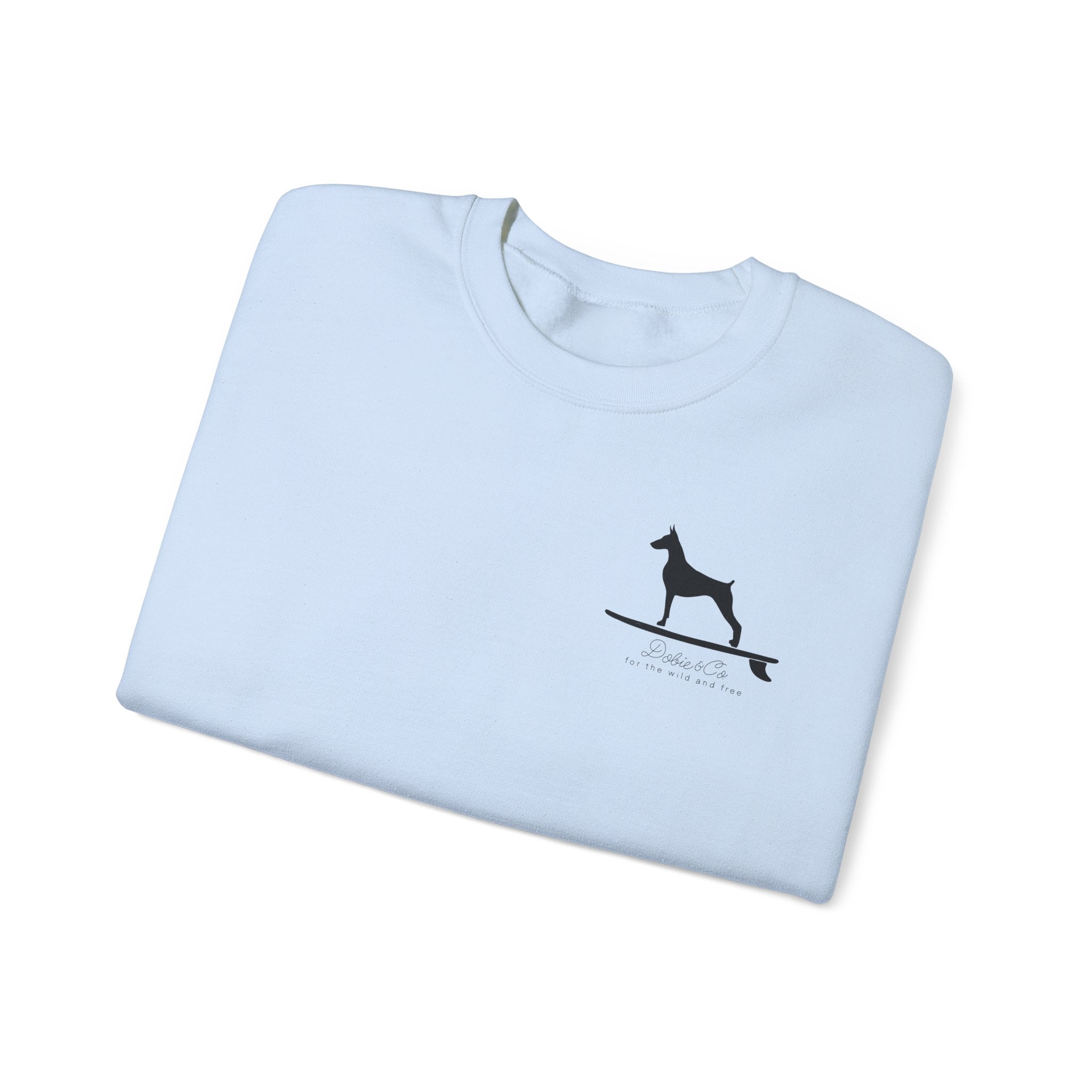 Raising Hell, Chasing Swell Crewneck Sweatshirt