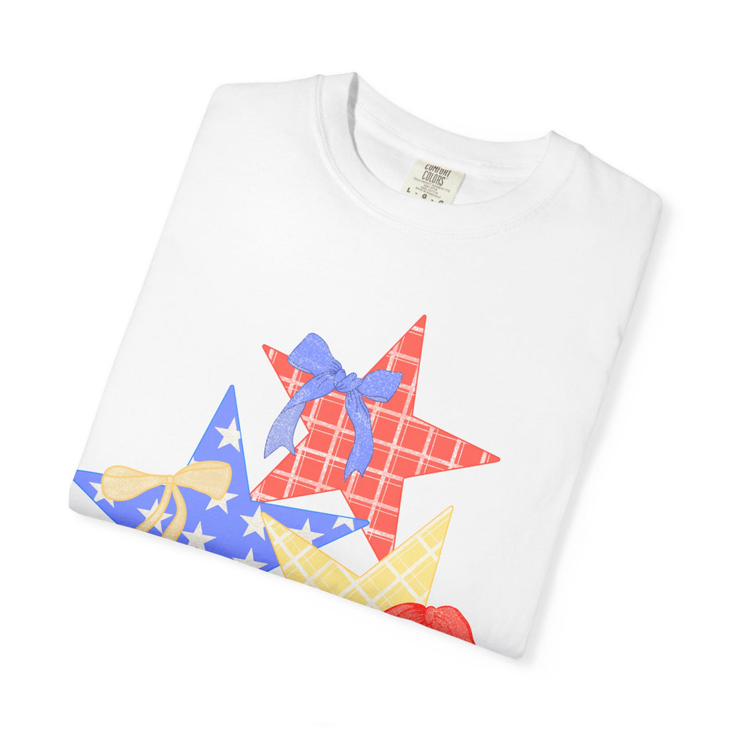 Patriotic Star Bow T-Shirt