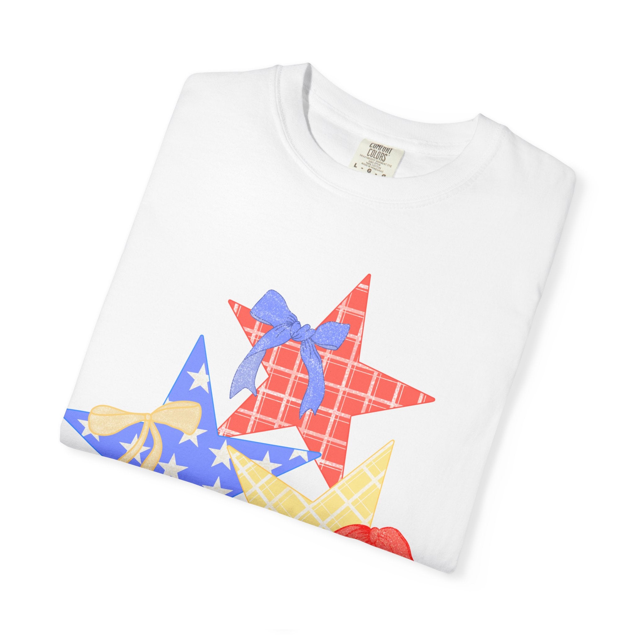 Patriotic Star Bow T-Shirt