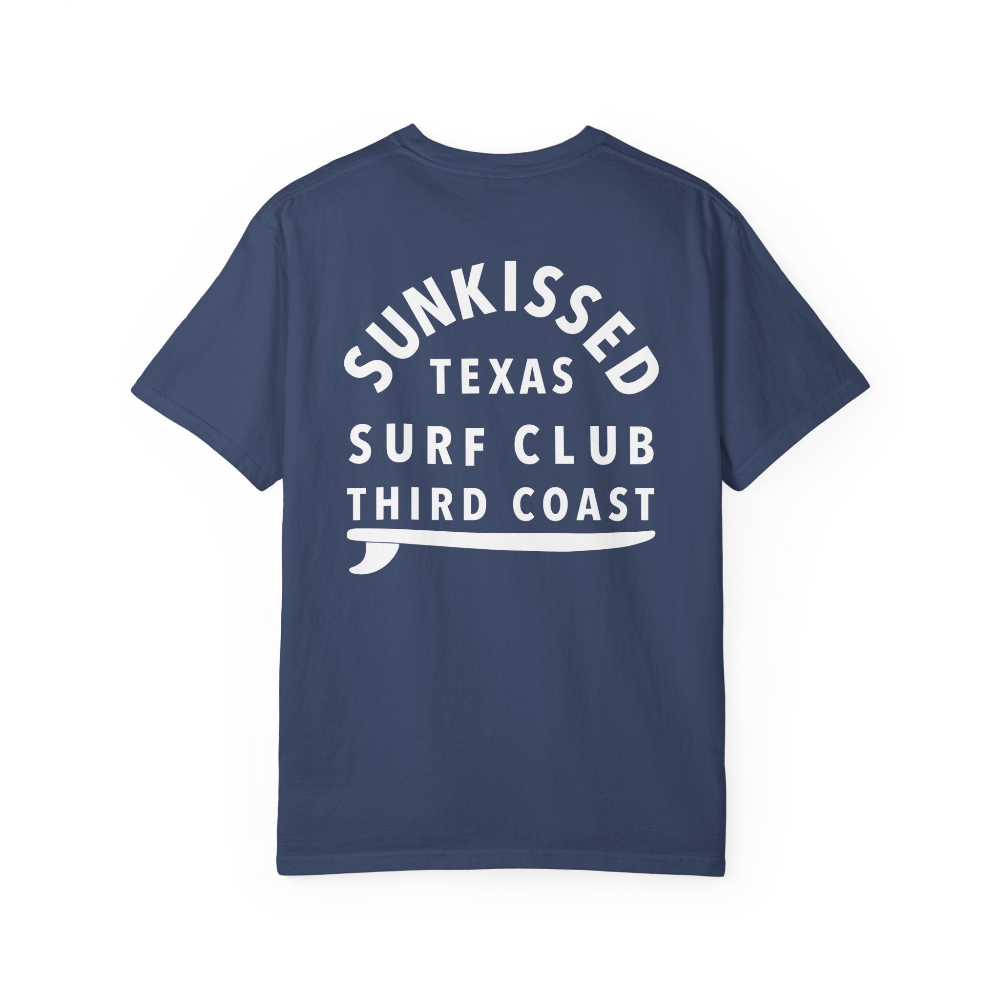 Sun-kissed Surf Club, Texas Third Coast T-Shirt