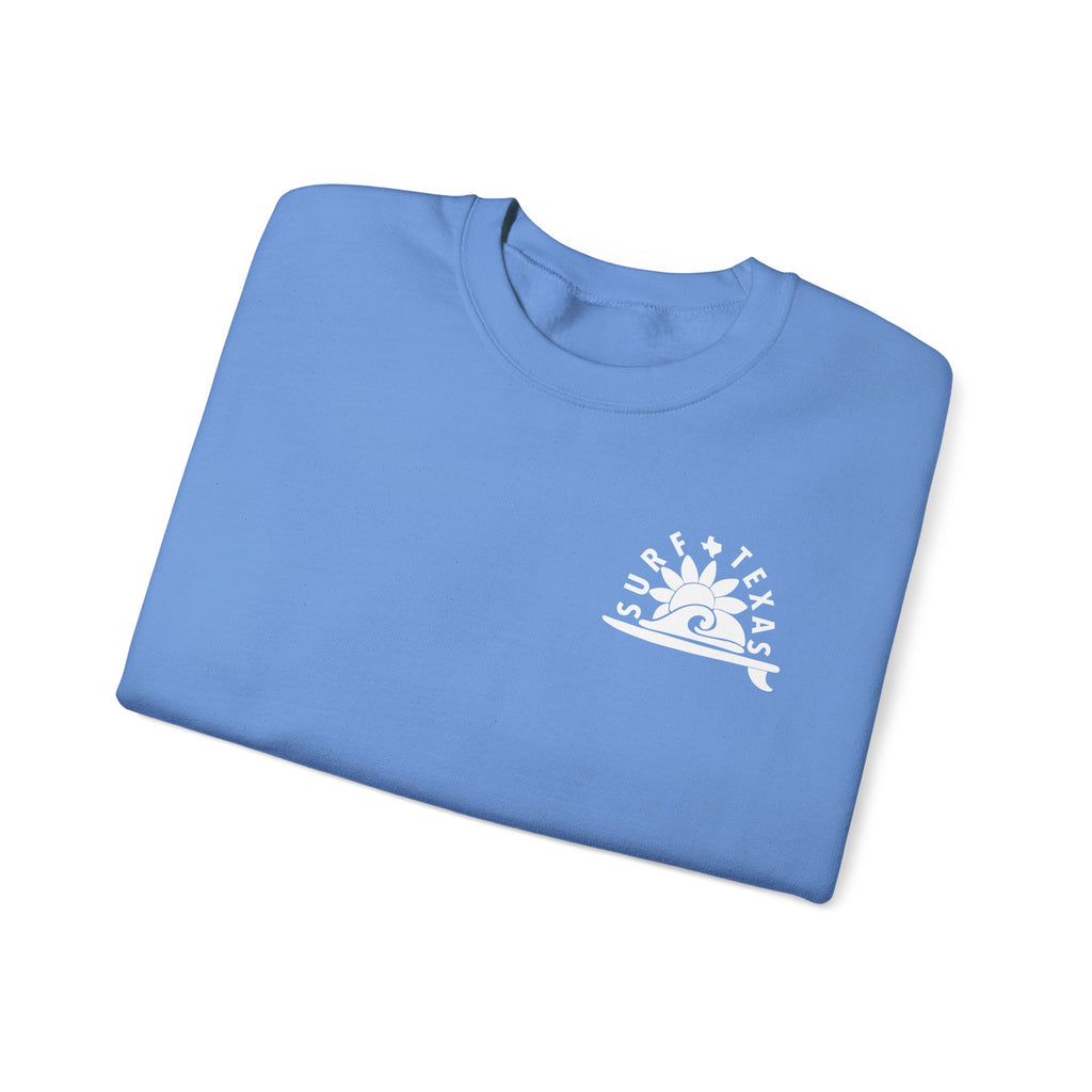Sunkissed Texas Surf Club Crewneck Sweatshirt