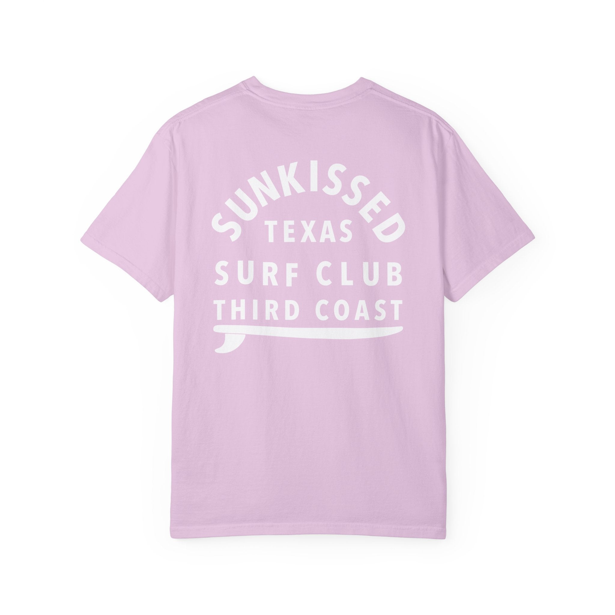 Sun-kissed Surf Club, Texas Third Coast T-Shirt