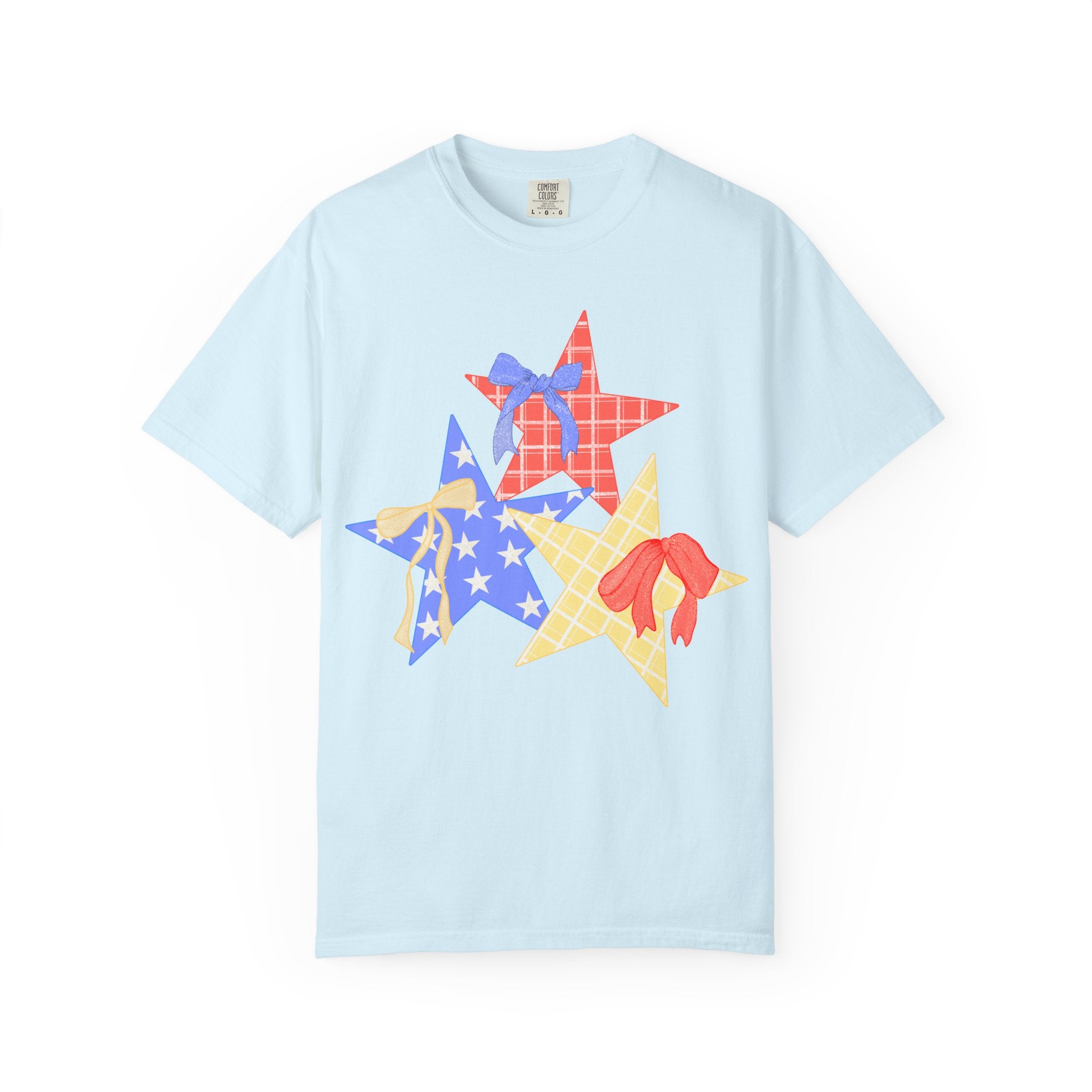 Patriotic Star Bow T-Shirt