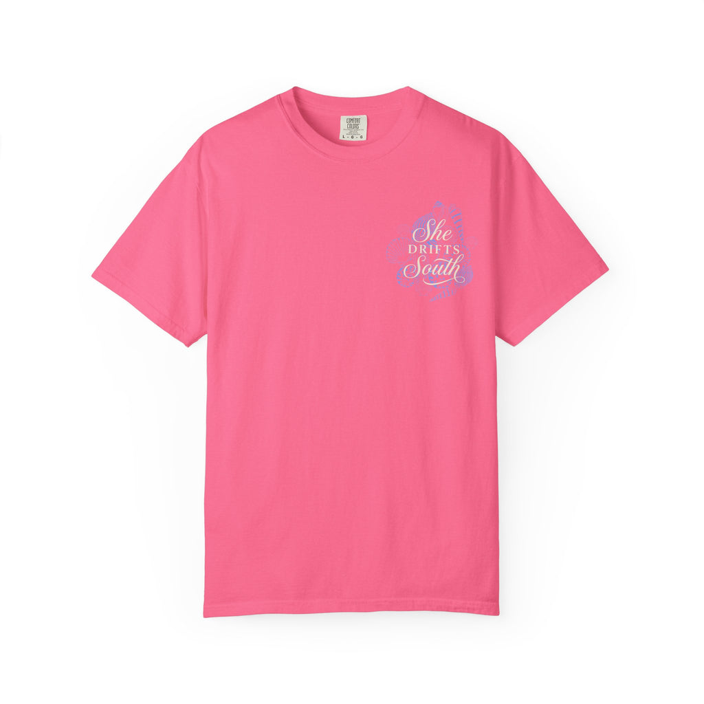 "She Drifts South" Pastel Nautical Tee - T-shirt