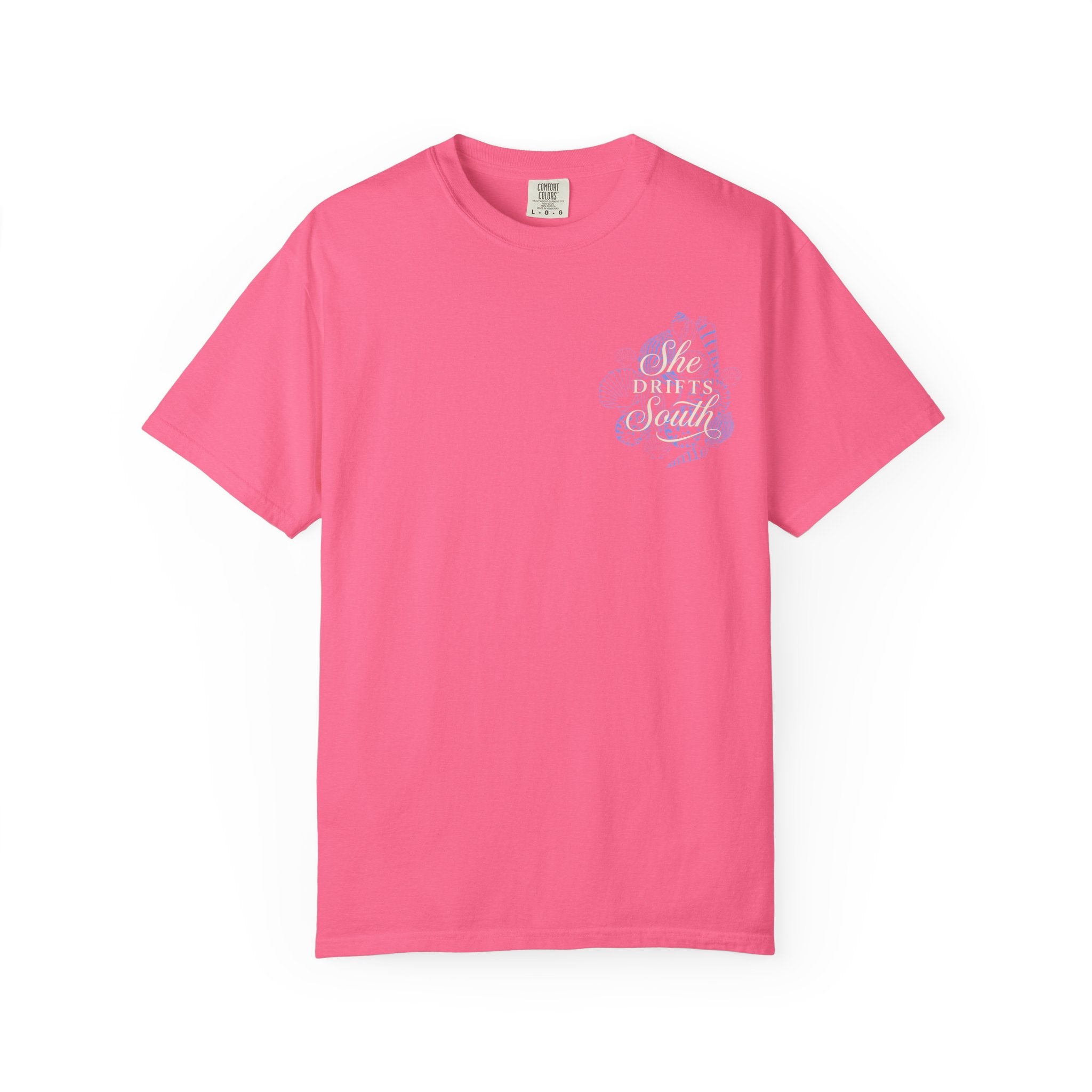 "She Drifts South" Pastel Nautical Tee - T-shirt