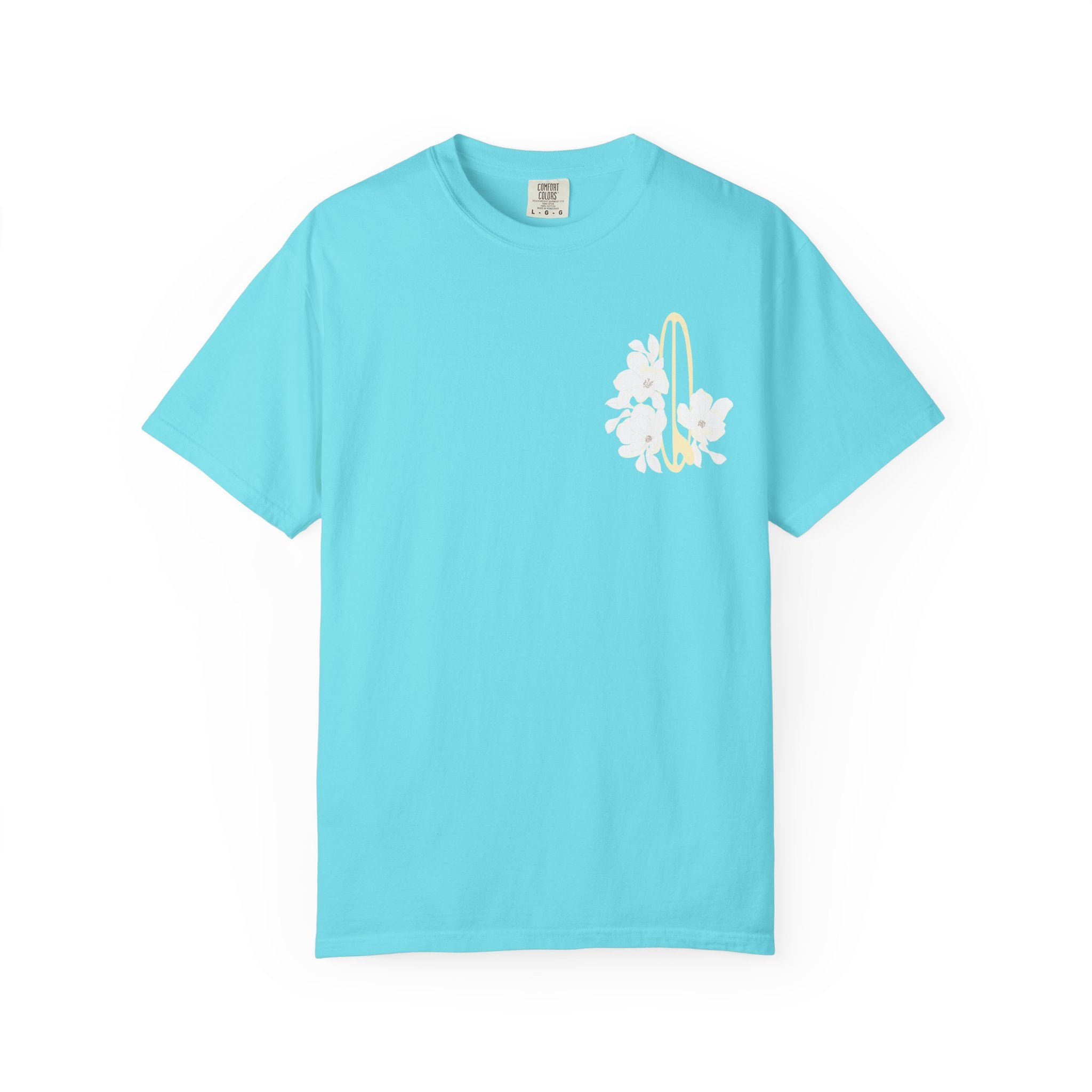 Southern and Saltwater— Southern Coastal Surfboard Graphic Tee