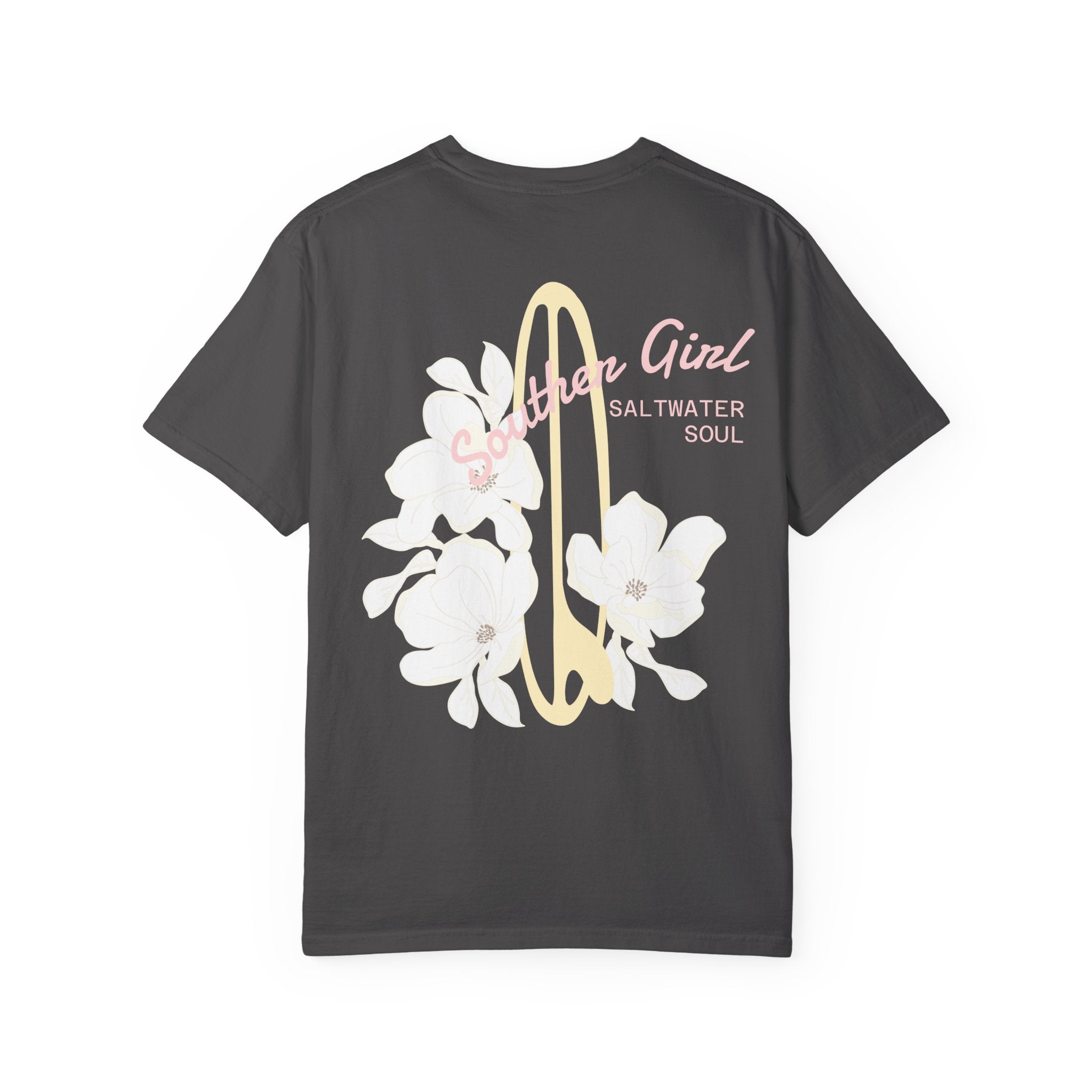 Southern and Saltwater— Southern Coastal Surfboard Graphic Tee