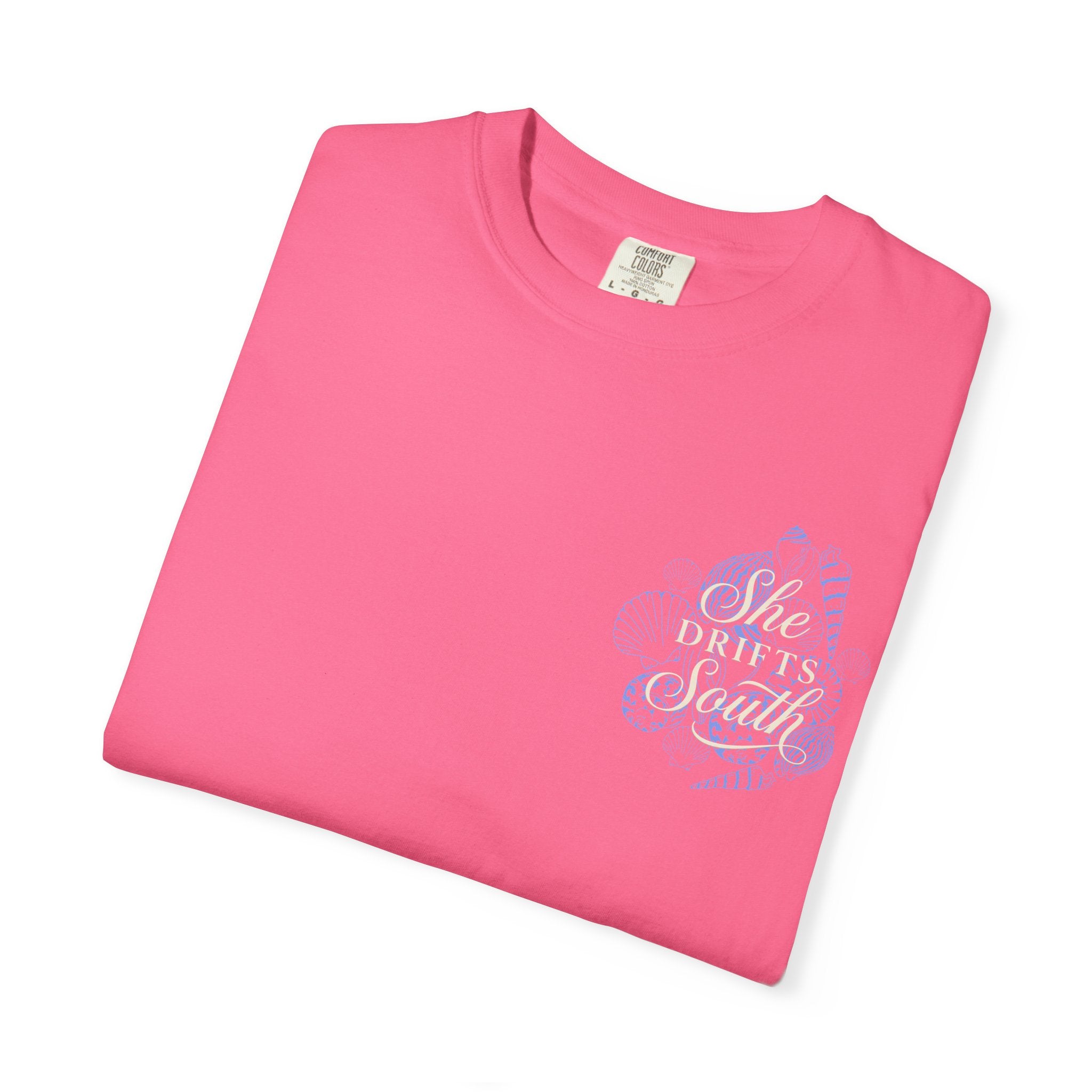 "She Drifts South" Pastel Nautical Tee - T-shirt