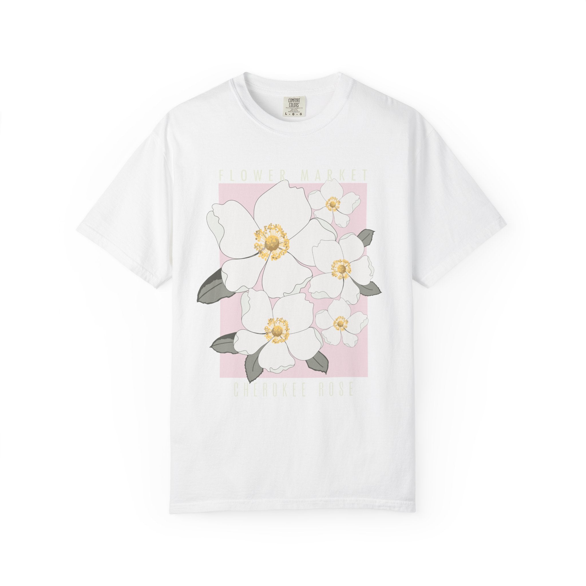Cherokee Rose T-Shirt — Georgia Botanical Tee